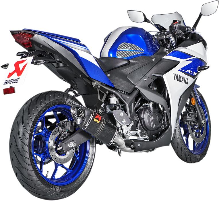 Akrapovic Racing Line komplet udstødning til Yamaha YZF-R3 2015-