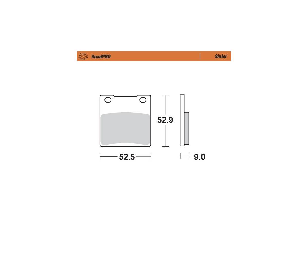 Bremseklodser til MC - Moto-Master Road Pro
