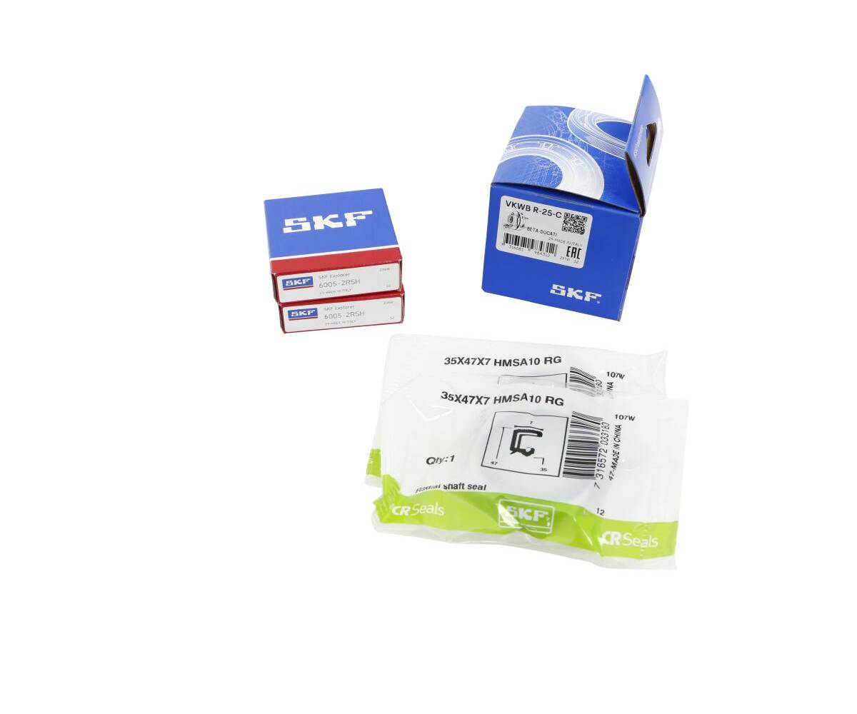 Hjullejer for+bag (sæt) - SKF