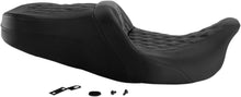 2-UP SEAT ROAD SOFA LS FRONT|REAR LEATHER|SADDLEGEL™ PLAIN BLACK