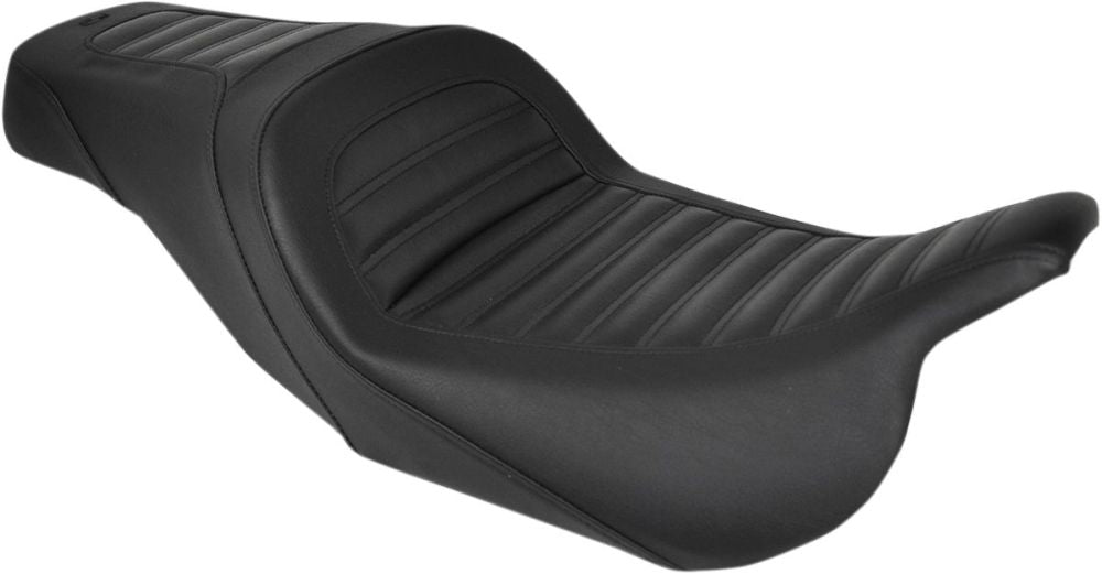 2-UP SEAT SLIM FRONT|REAR SADDLEHYDE™|SADDLEGEL™ BLACK