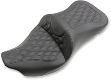2-UP SEAT ROAD SOFA LS FRONT|REAR LEATHER|SADDLEGELâ„¢ BLACK