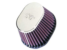 K&N Universal Filter OVAL Konisk - Pitboxen Performance