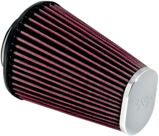 K&N Universal krom Air Filter - Pitboxen Performance