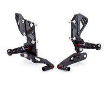 Gilles Tooling Rearset til Triumph Speed Triple 1050 2011-2020 - FACTOR-X sort