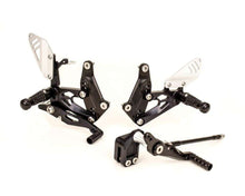Gilles Tooling Rearset til Honda CBR500, CB500F og CB500X 2013-2020 - FACTOR-X sort