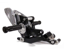Gilles Tooling Rearset til BMW R12000R & R Nine T - RCT10GT sort/sølv