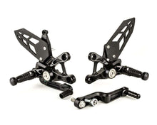 Gilles Tooling Rearset til Suzuki GSX-R1000 2017-2021 - MUE2 sort