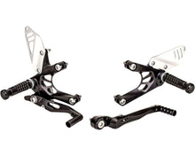 Gilles Tooling Rearset til Honda CB 650 F 2014-2021, FACTOR-X sort