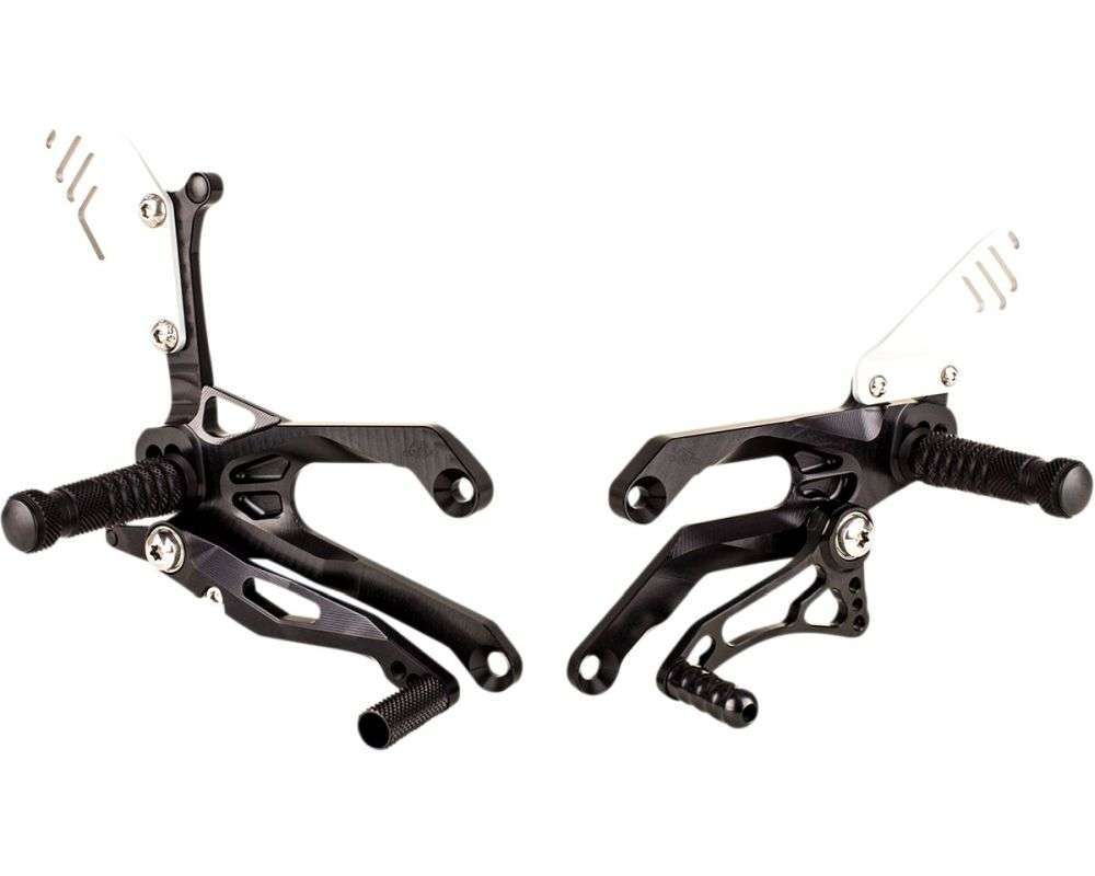Gilles Tooling Rearset til Yamaha YZF-R3 2015-2021 FACTOR-X sort