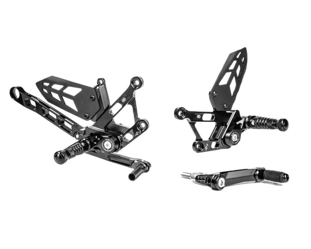 Justerbare fodhvilere til Yamaha MT-10 (22-24)