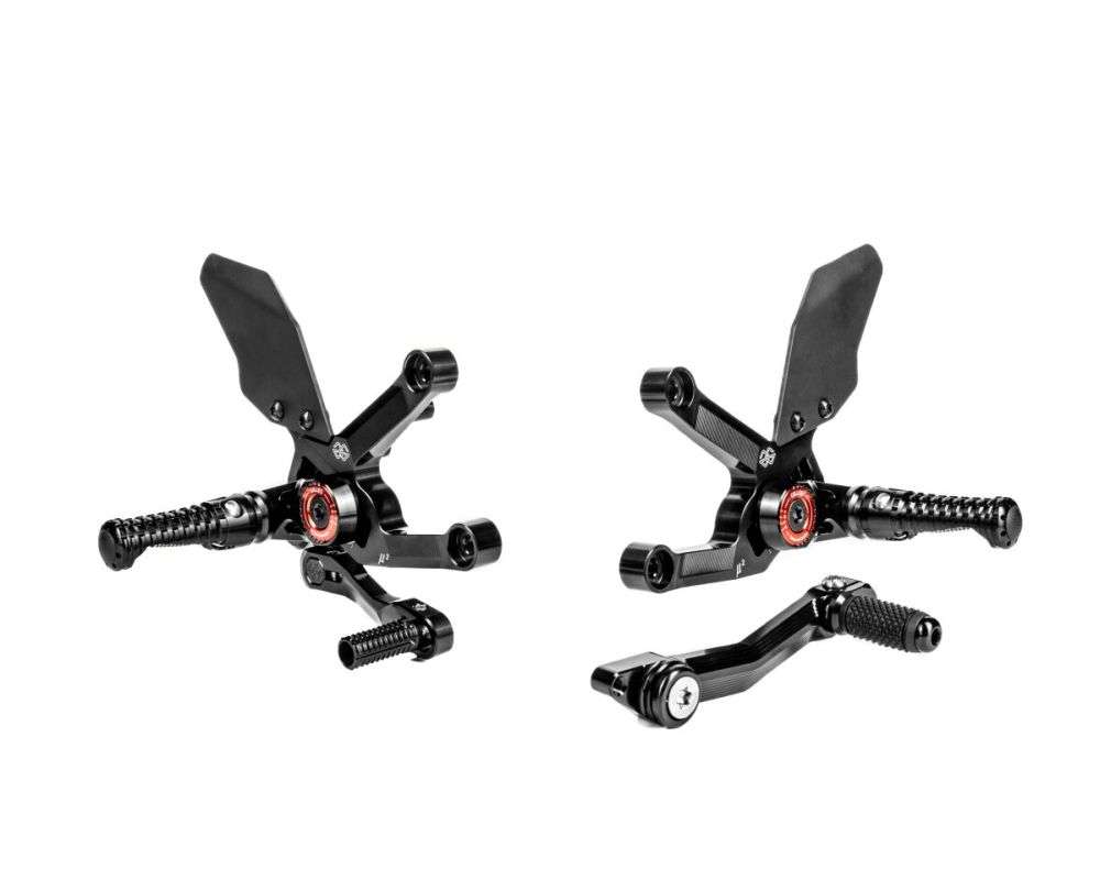 Gilles Tooling Justerbare fodhvilere til Triumph Speed Triple 1200RS