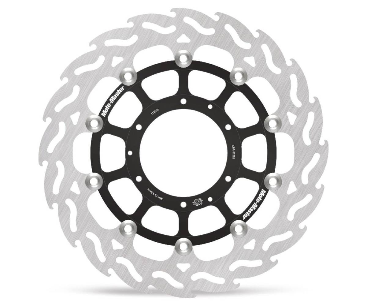 Bremseskive til MC, Moto - master Flame - Højre - Front - Pitboxen Performance