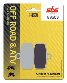 SBS 885CS bremseklodser - Sinter / Carbon (Off-road)