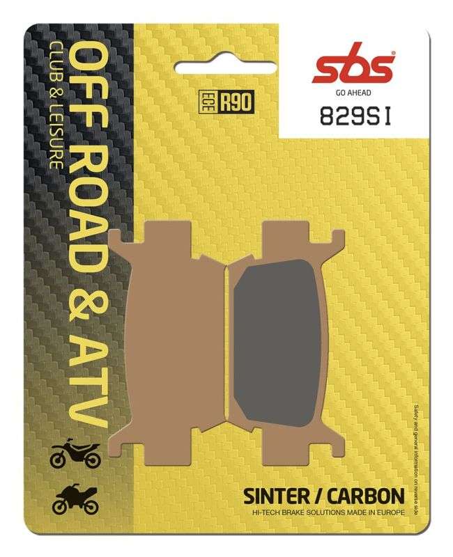 SBS 829SI bremseklodser - Sinter/carbon (Off-road)