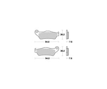 Motomaster bremseklodser til Off Road - Nitro