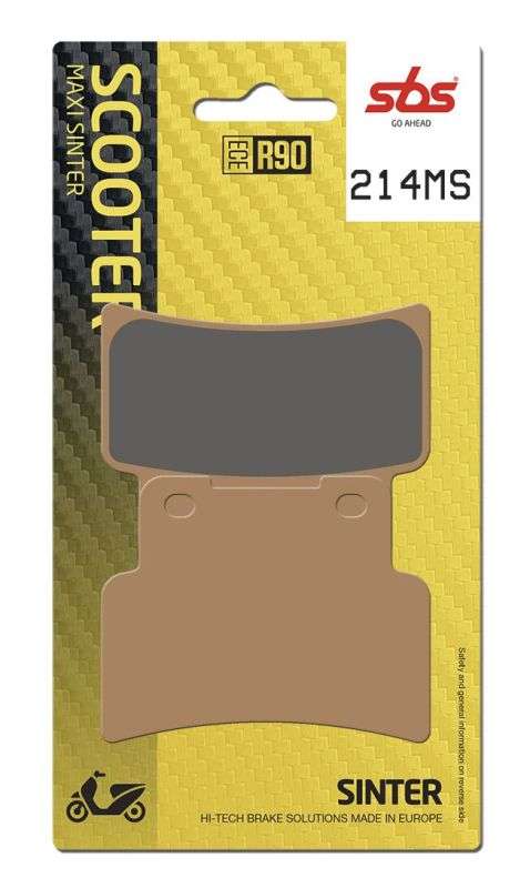 SBS 214MS bremseklodser - Sinter (Gade - scooter)
