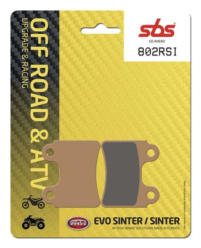 SBS 802RSI bremseklodser - Sinter (Off-road)