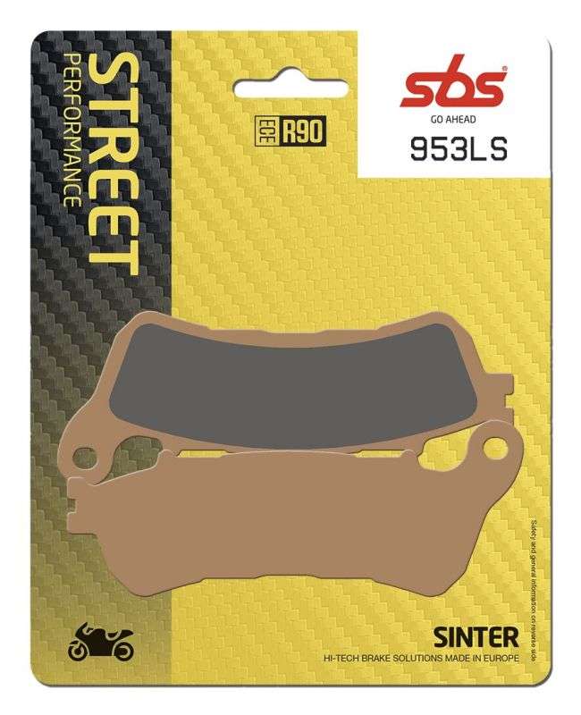 SBS 953LS bremseklodser - Sinter (Gade - sport og touring)