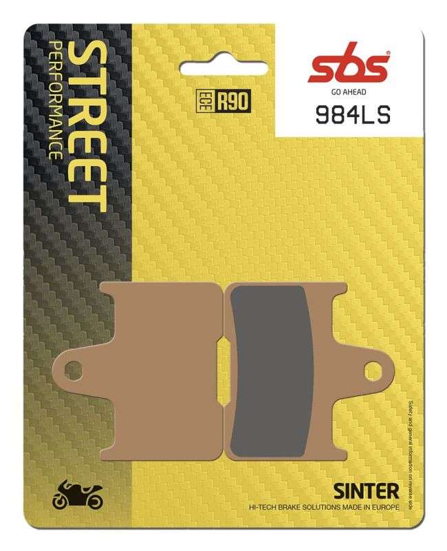 SBS 984LS bremseklodser - Sinter (Gade - sport og touring)