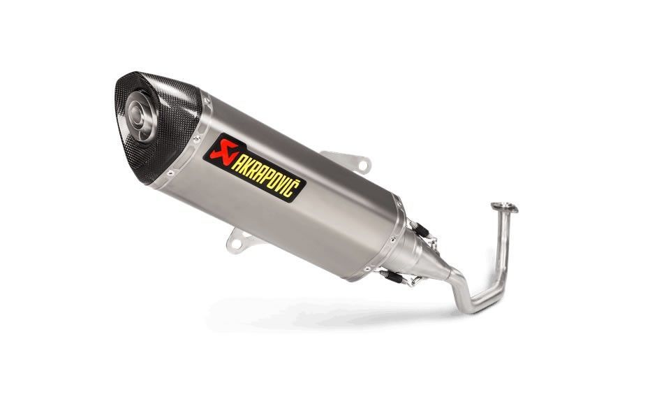 Akrapovic Racing Line komplet udstødning til Honda NSS125 FORZA 2017-