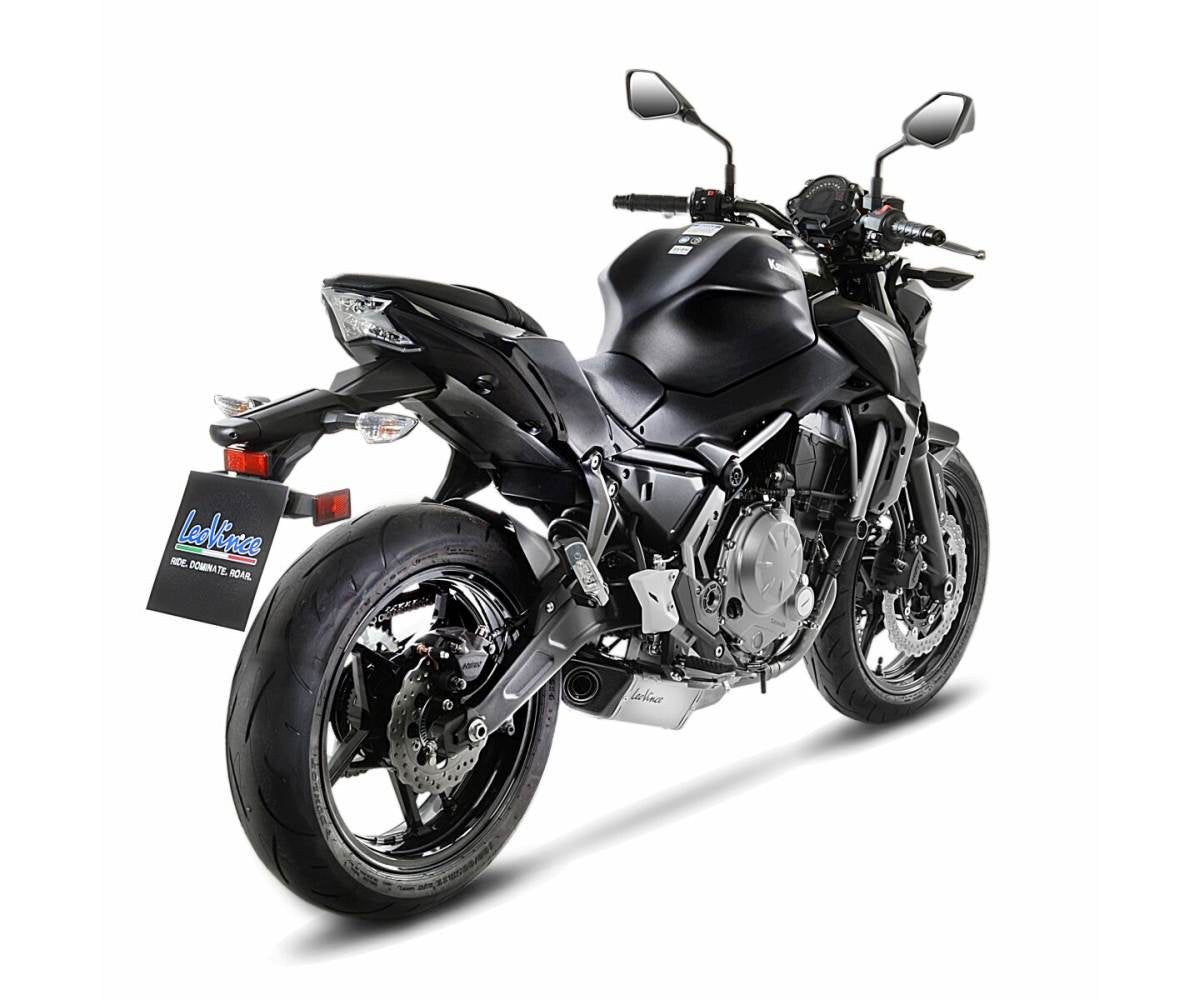 Kawasaki Ninja 650 / Z650 Leo Vince udstødning, underbody