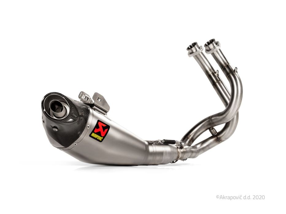 Akrapovic Racing Line komplet udstødning til Kawasaki Z650 / Ninja 650 2017-