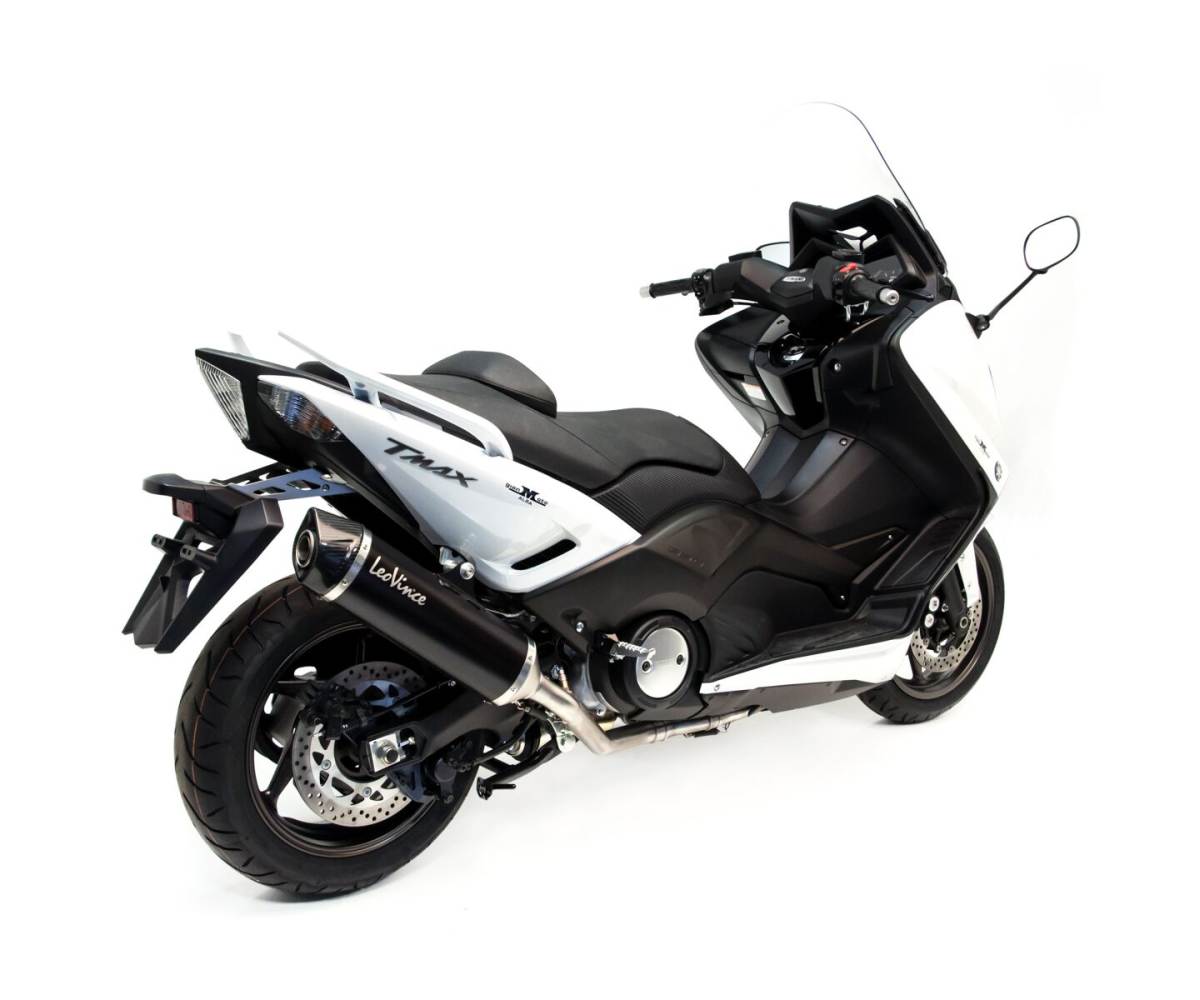Leo Vince Full System til Yamaha T-Max 530 (2012-2016) - NERO