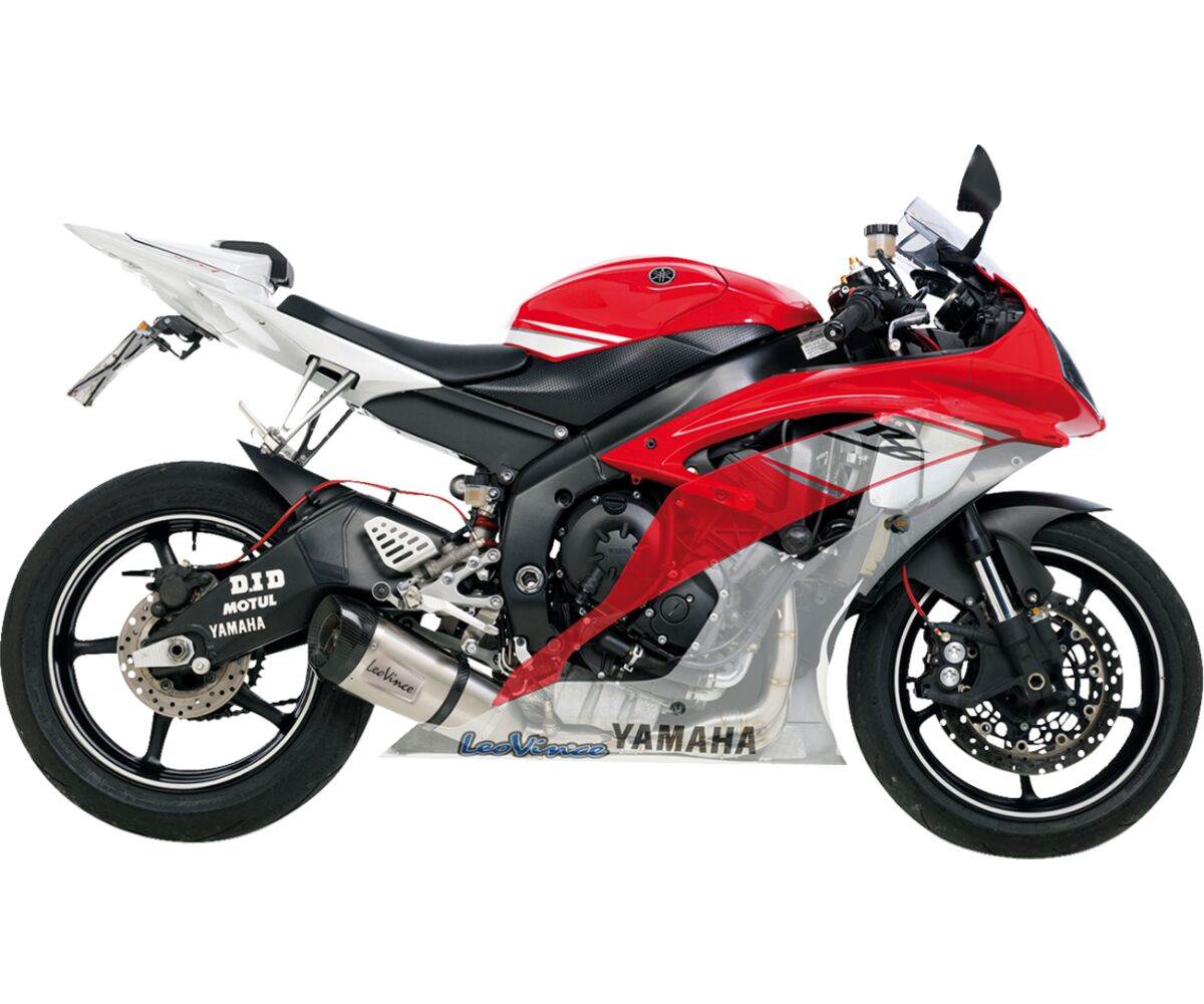 Leo Vince Full System til Yamaha YZF-R6 (2006-2021) - FACTORY S