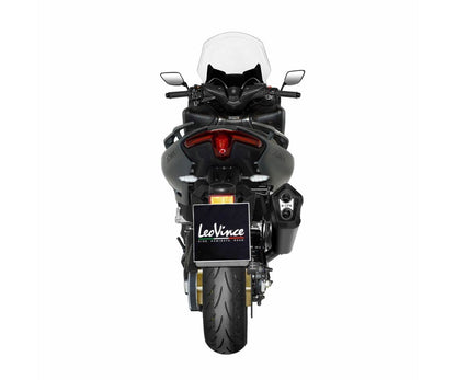 Leo Vince Full System - m. sort manifold til Yamaha T-Max 560 (2020-2024) - LV-12 Black Edition