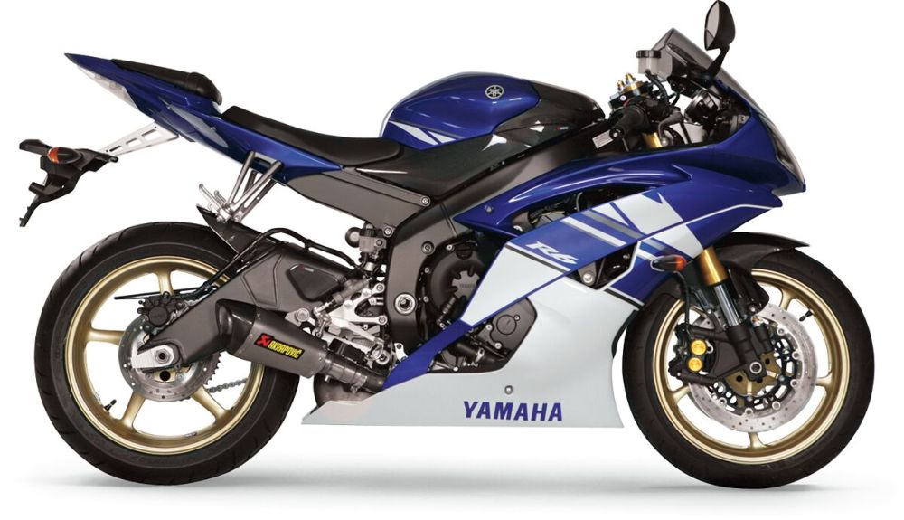 Akrapovic Titanium/carbon Slip on udstødning til Yamaha YZF-R6 (10-22)