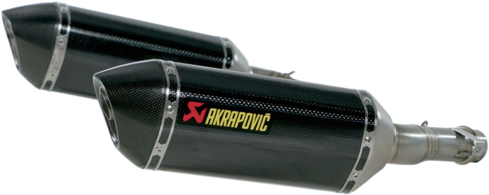 Akrapovic Carbon Slip on udstødninger til Kawasaki Z1000SX (10-13)
