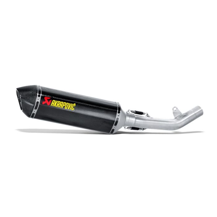 Akrapovic Carbon Slip on udstødning til Kawasaki Z750 (07-12)