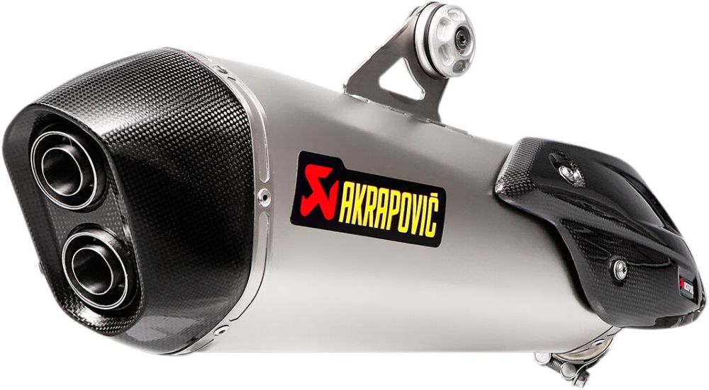Akrapovic Titanium/carbon Slip on udstødning til BMW C650GT (16-20)