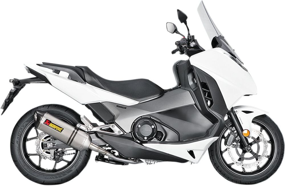 Akrapovic Titanium/carbon Slip on udstødning til Honda NC700X / NC750X (12-20)