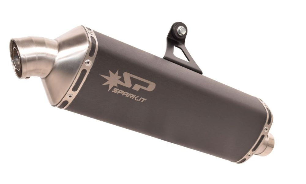 SPARK DAKAR SLIP-ON LYDDÆMPER DARK STYLE (RUSTFRI) HONDA AFRICA TWIN