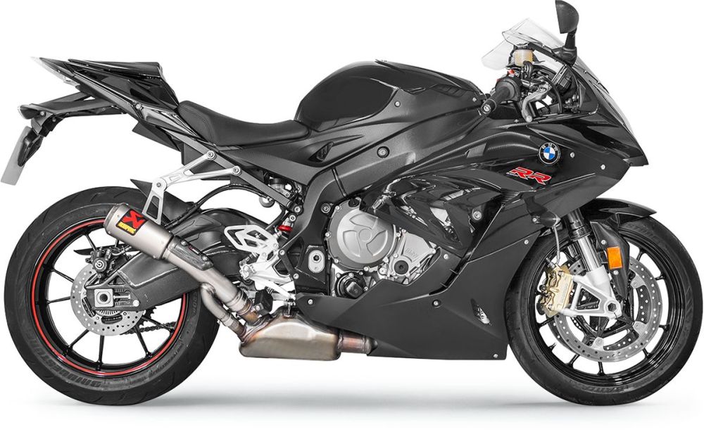 Akrapovic Titanium Slip on udstødning til BMW S1000RR (17-18)