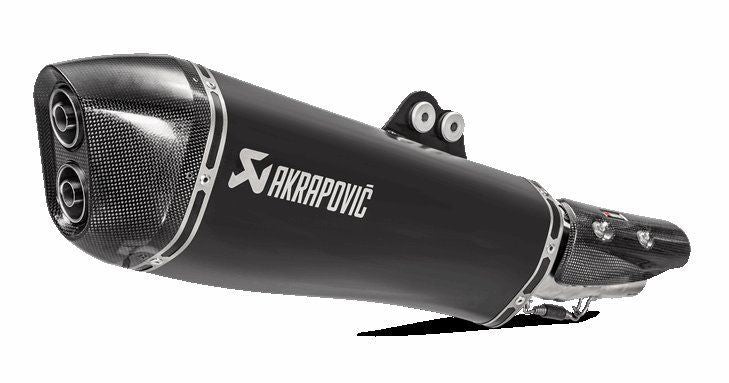 Akrapovic Rustfri Slip on udstødning Kymco AK550 (17-20)