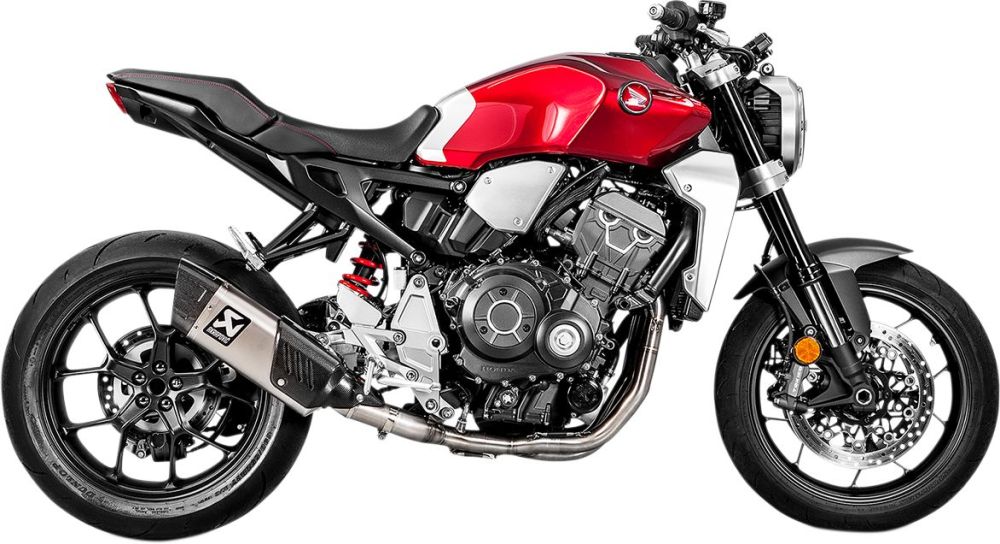 Akrapovic Titanium/carbon Slip on udstødning til Honda CB1000R (18-22)