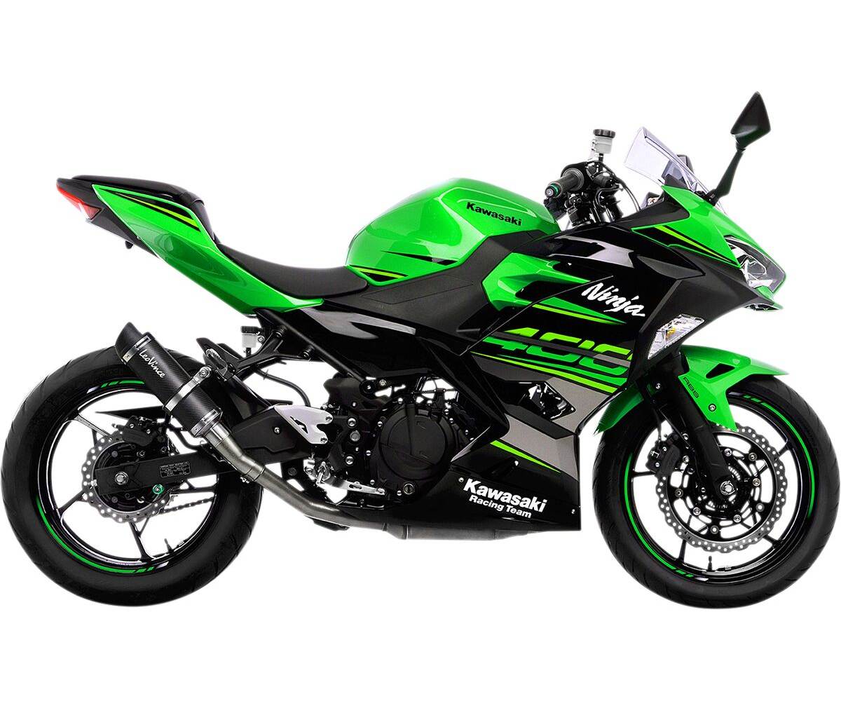 Leo Vince Slip-On til Kawasaki Ninja 400 (2018-2021) - GP Corsa Evo