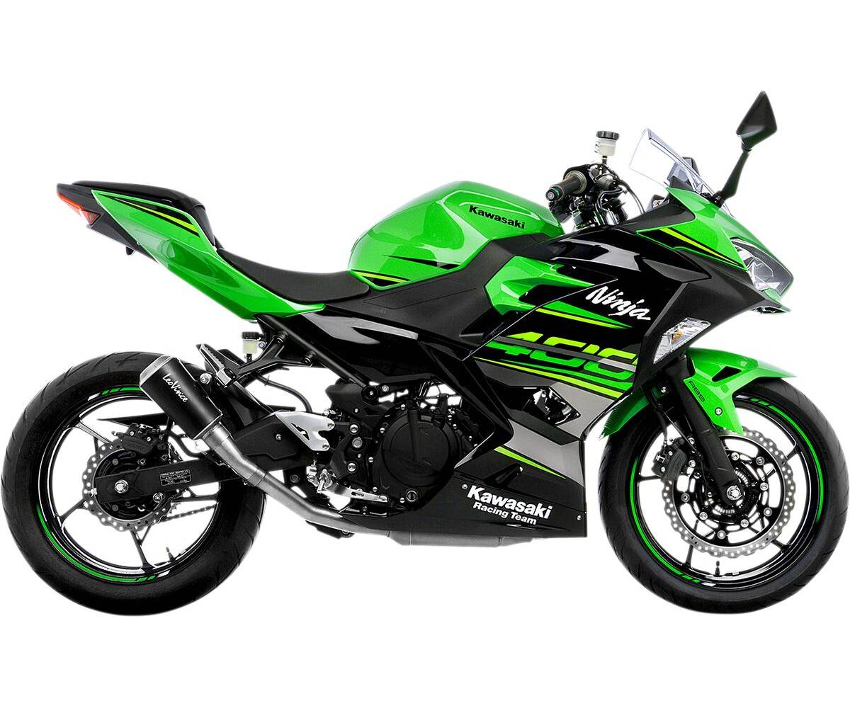 Leo Vince Slip-On til Kawasaki Ninja 400 (2018-2021) - LV-10 Black Edition