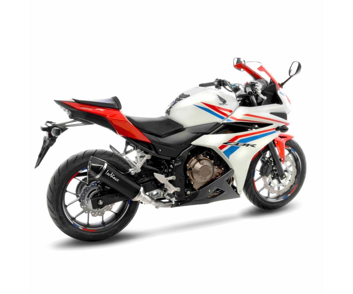 Leo Vince Slip-On til Honda CB 500 F (2016-2018) - NERO