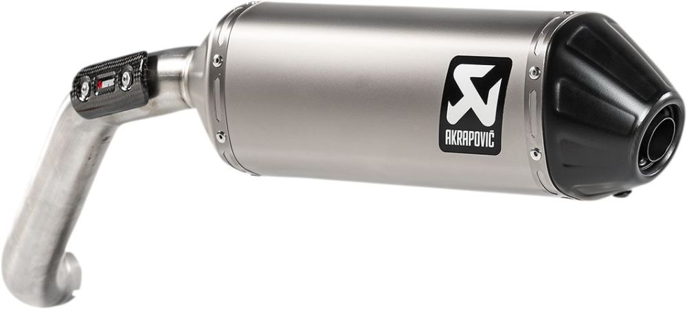Akrapovic Titanium Slip on udstødning til Moto Guzzi V85 (18-20)