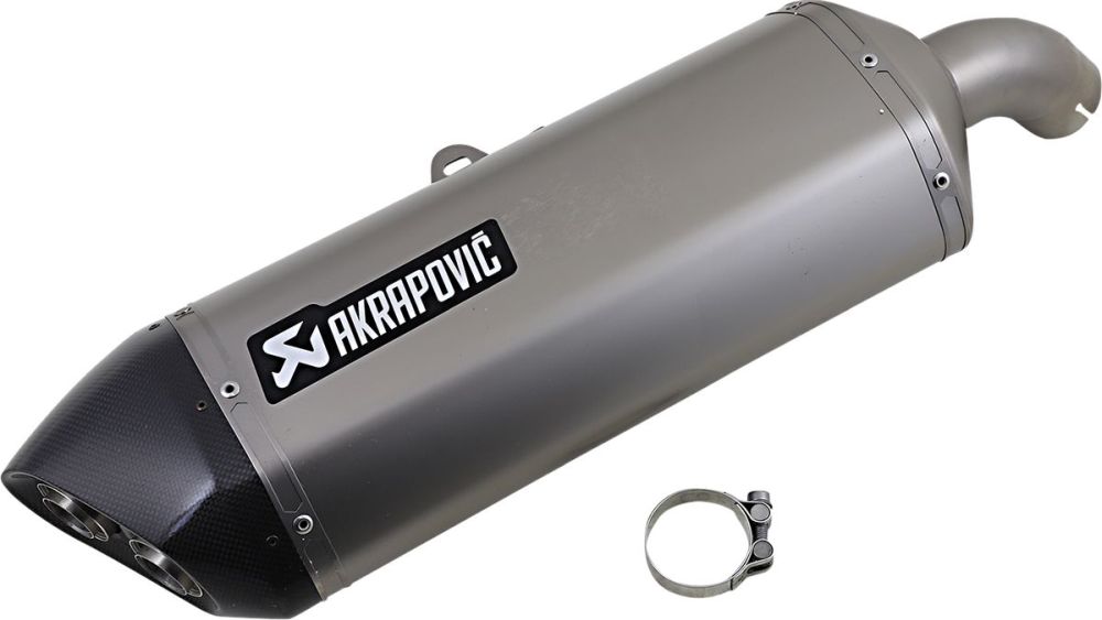 Akrapovic Titanium Slip on udstødning til Suzuki DL1050 / DL1000 V-Strom (14-22)