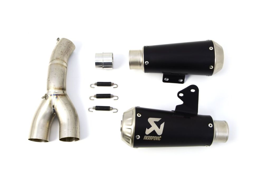 Akrapovic Titanium Slip on udstødning til Ducati Monster 797 / 659 (17-20)