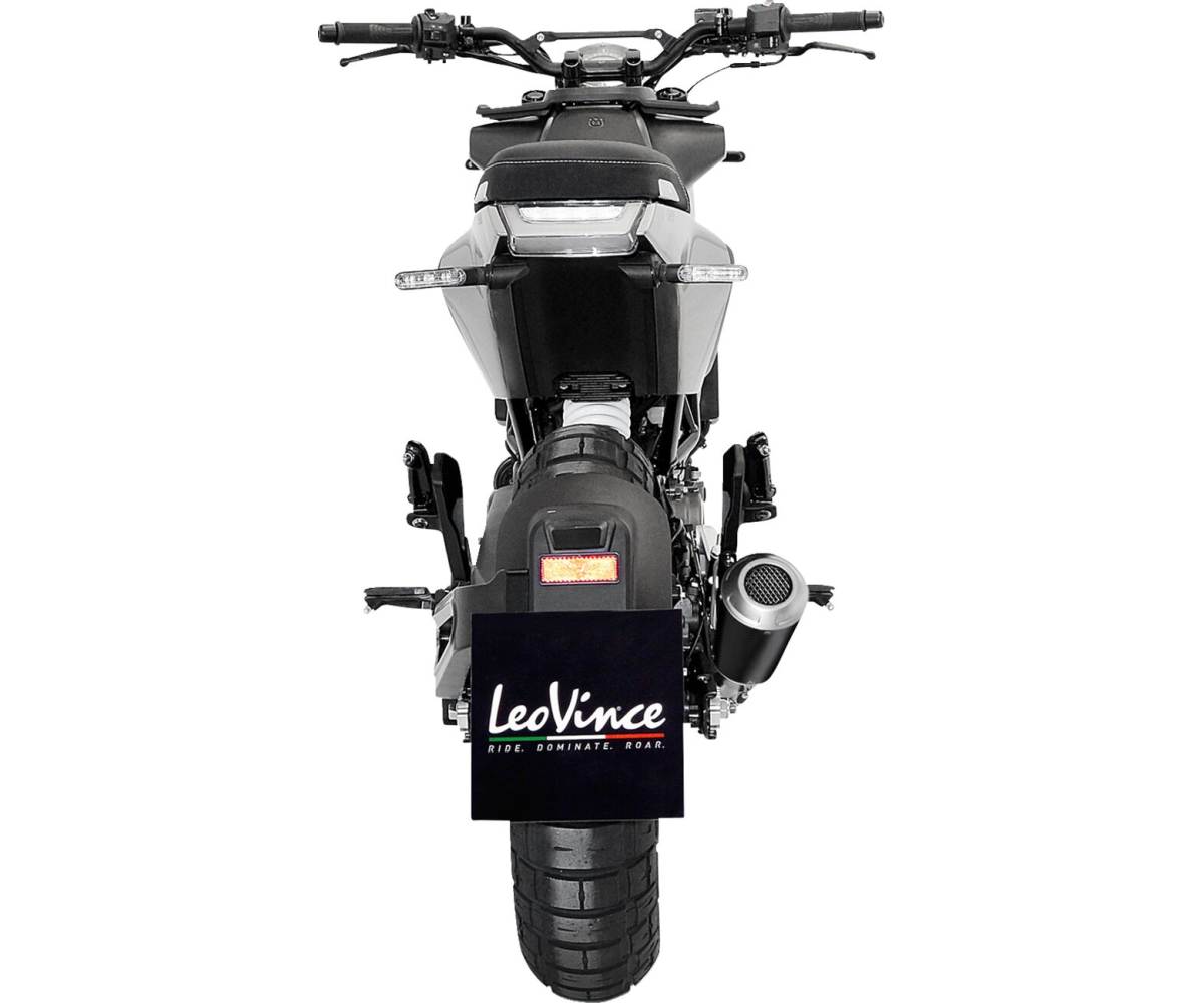 Leo Vince LV10 Carbon udstødning til Husqvarna 401 2020-2021