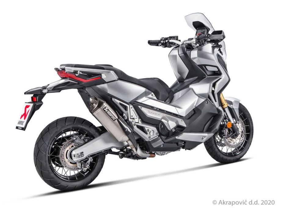 Akrapovic Titanium/carbon Slip on udstødning til Honda NSS750 / X-ADV (17-22)