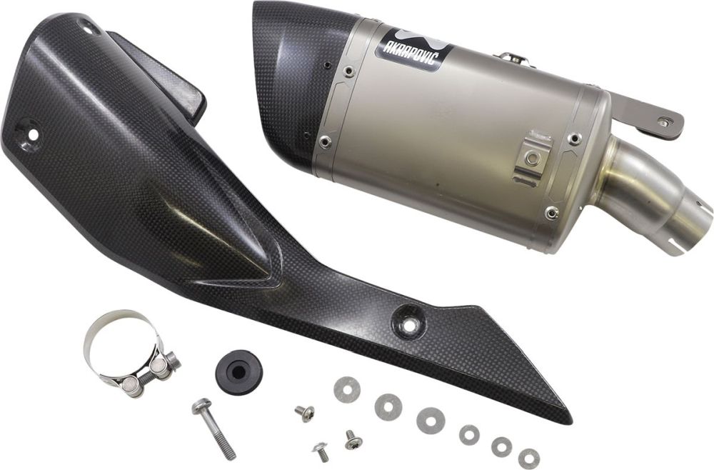 Akrapovic Titanium Slip on udstødning til Suzuki GSX-S1000 + KATANA (15-21)
