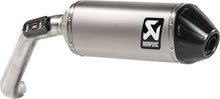 Akrapovic Titanium Slip on udstødning til Moto Guzzi V85 (21-22)