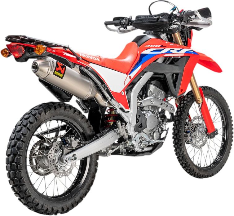 Akrapovic Titanium Slip on udstødning til Honda CRF300L (21-22)